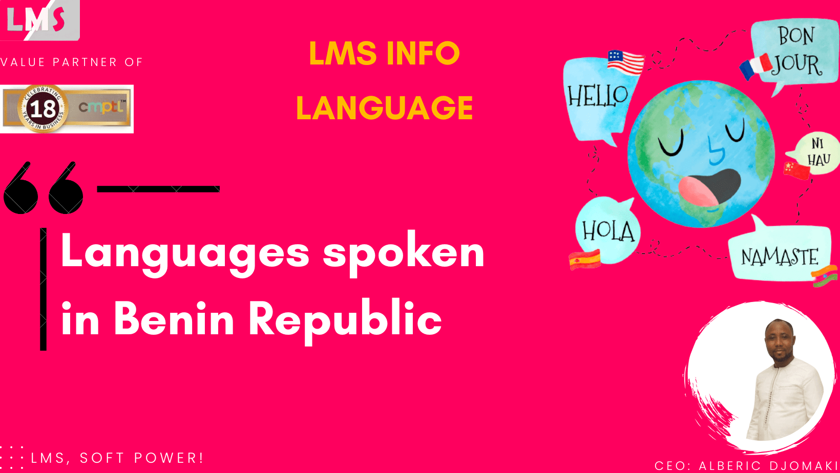 Languages spoken in Benin Republic