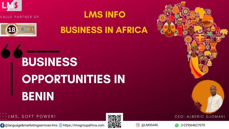 BUSINESS OPPORTUNITIES IN BENIN