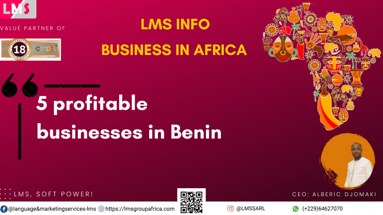 5 profitable businesses in Benin | Language and Marketing Services