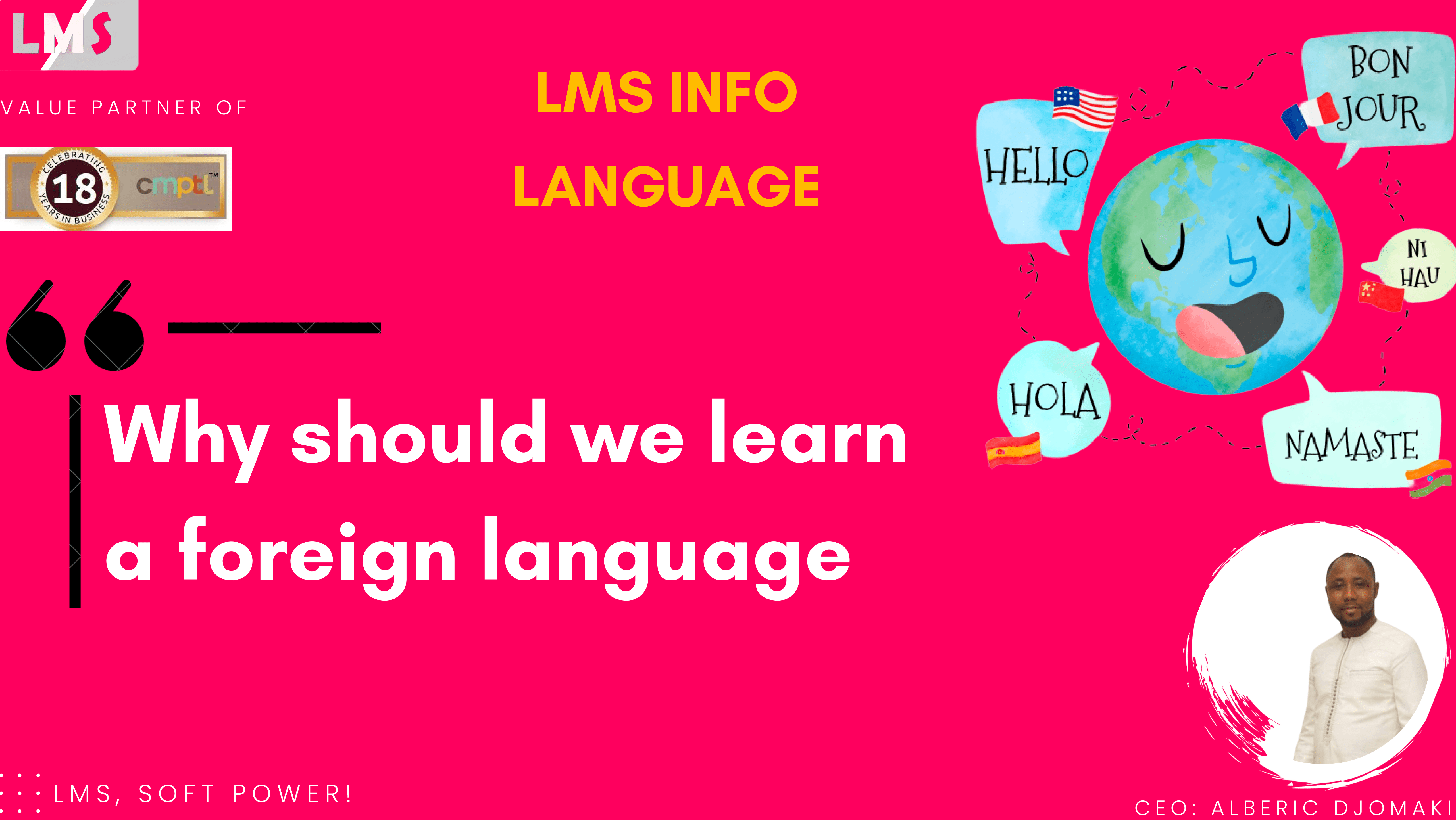 Why should we learn a foreign language