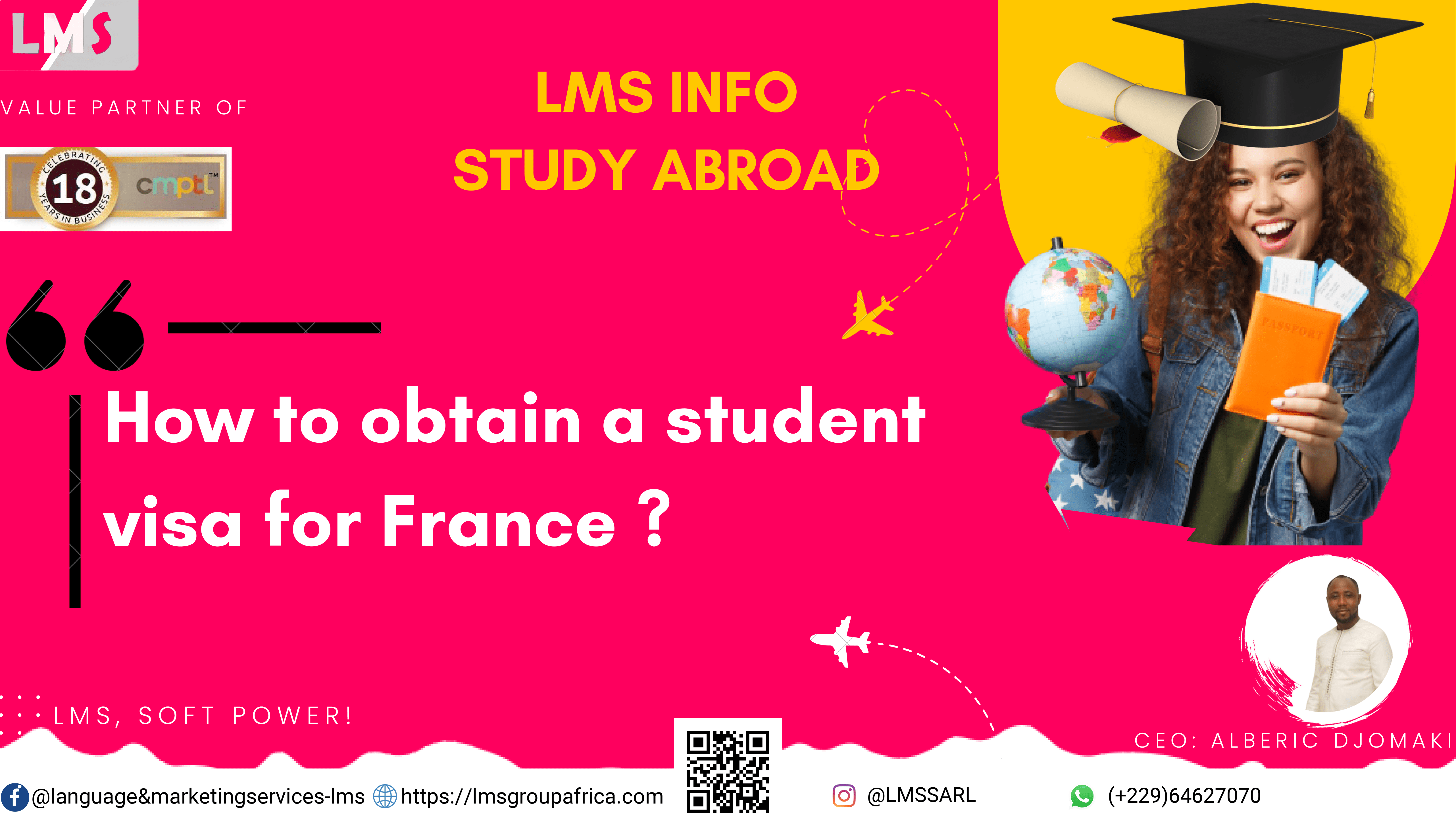 How to obtain a student visa for France ?