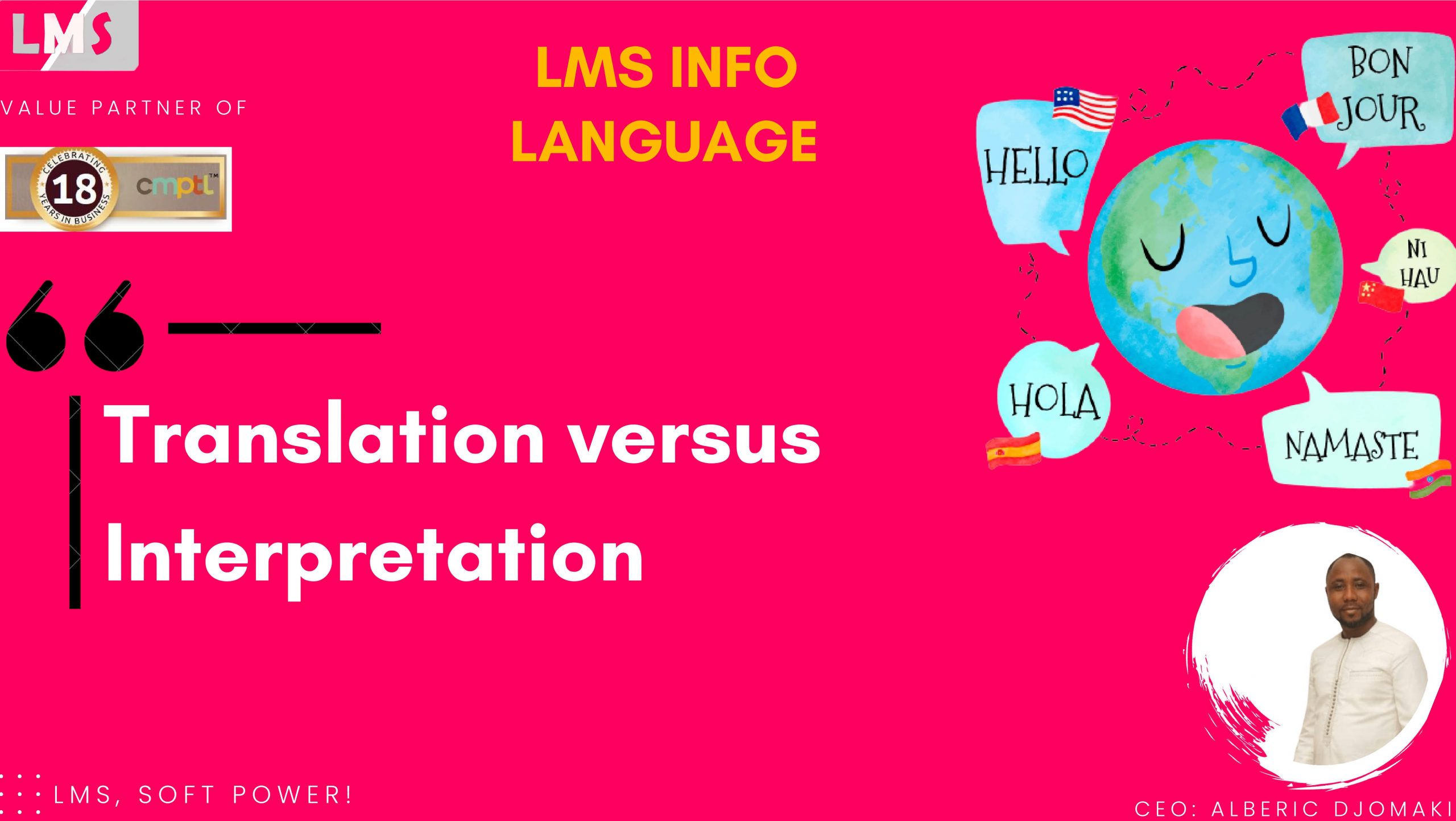 Translation versus Interpretation